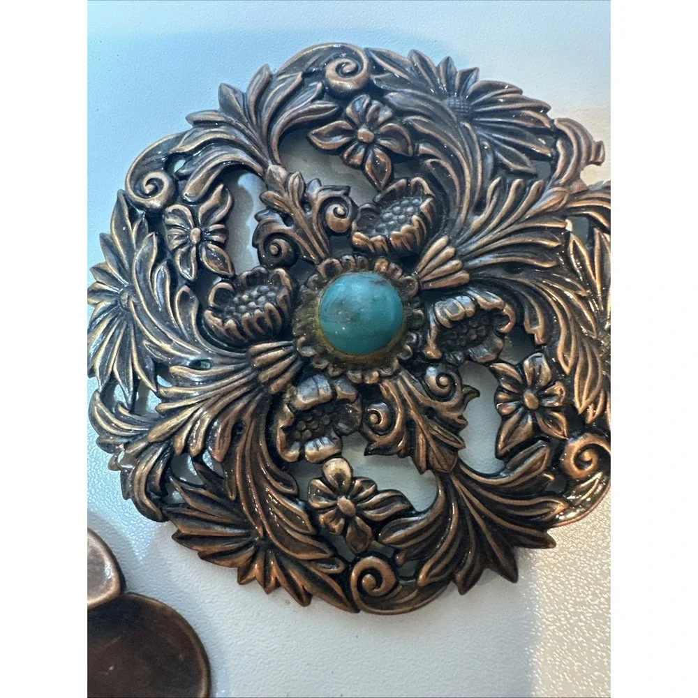 Set Of disassembled copper belt, art parts, jewelry‎ parts